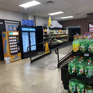 Fresh produce section