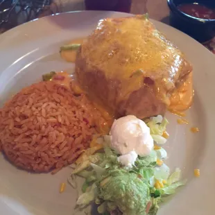 Beef Chimichanga