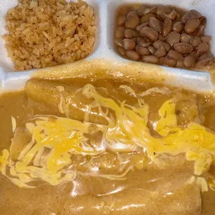 Cheese enchiladas...