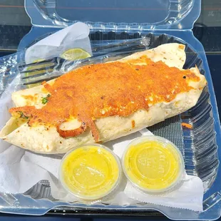 Chicken burrito