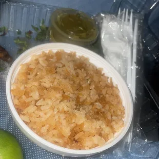 Hard and undercooked rice