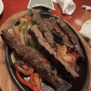 Steak Fajitas