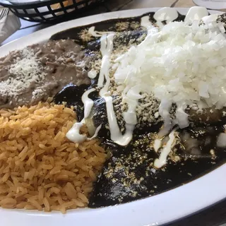 Enchiladas de Mole (IMPORTED) combo
