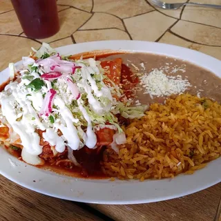 Chicken Enchiladas a la Carte