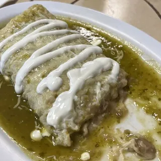 Bean and Cheese Wet Burrito