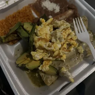 3 Cheese Enchiladas combo
