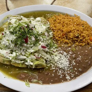 3 Gonzalez Enchiladas combo