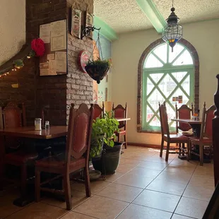 Dining area at Gonzalo&apos;s G&amp;R Mexican Restaurant