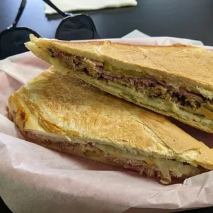 Cuban sandwich at Gonzo's