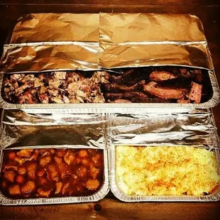 Delicious Sides and Meat Plater