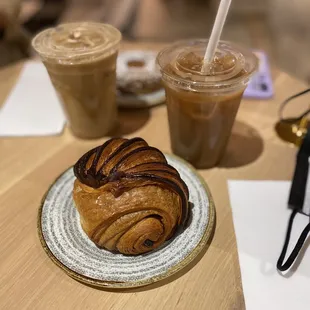 Chocolate Croissant &amp; Cold Brew