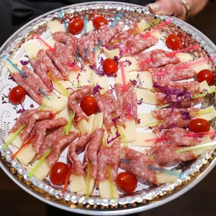 Perfect bite sized foods for a large crowd!