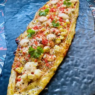 The &quot;Elote &quot; street corn pizza from GBD