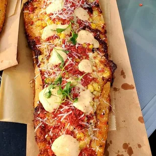 Elote Pizza