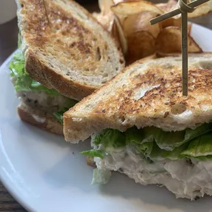 Rosemary Honey Chicken Salad Sandwich