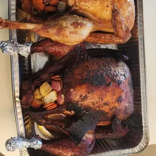 Smoke and Deep Fry Turkey