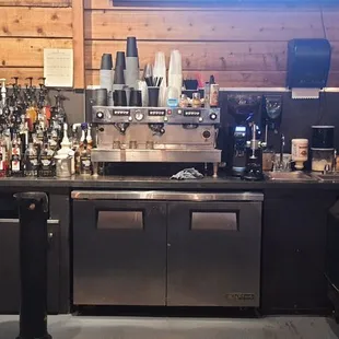 The espresso bar