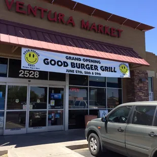 the front of a restaurant