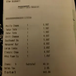 Great value for the nice portions!