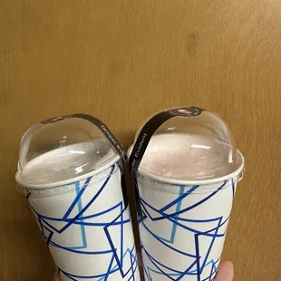 Blueberry and Strawberry Shakes