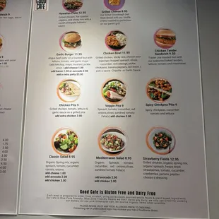 ramen and noodles, menu