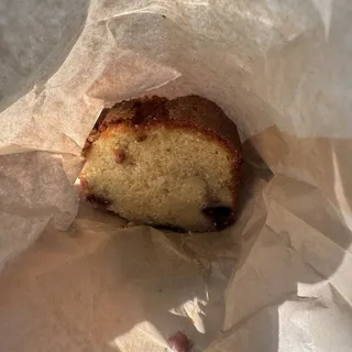 Lemon Blueberry Loaf Slice