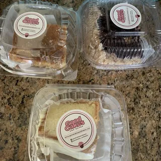 Lemon Gooey Butter Cake Slice