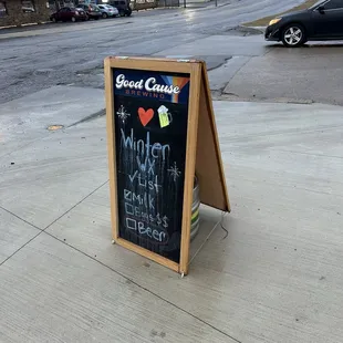 Cute sign on the corner of cherry street