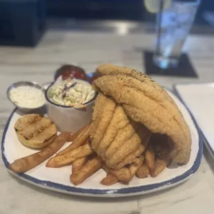 Fried catfish