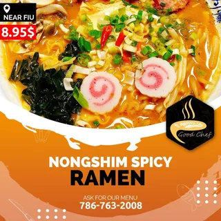 Kimchi Spicy Ramen.