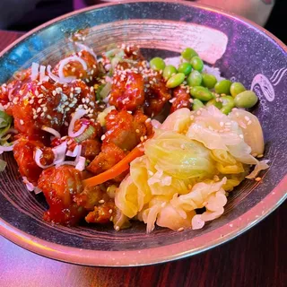 Korean Spicy Crisp Chicken Bowl