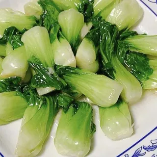 Baby Bok Choy with Garlic Sauce