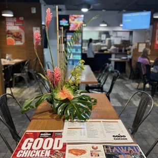 Dining is available now
