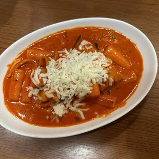 Regular tteokbokki