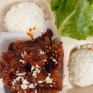 Boneless Honey Shoyu Chicken Plate