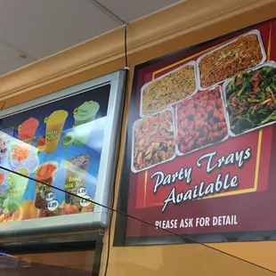 Drinks &amp; Party Trays