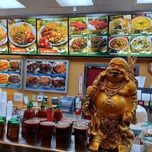 Menu &amp; Counter Area