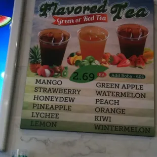 Flavored Tea