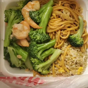 Shrimp Broccoli combo