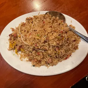 Pork fried rice