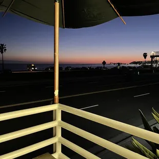 Gorgeous sunset views from patio deck