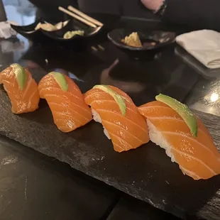 Salmon sushi
