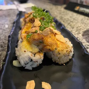 Baked Poke Rol (not on the menu but it was delicous)