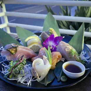 Sashimi platter