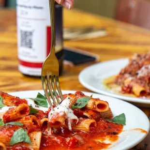 Pomodoro with burrata