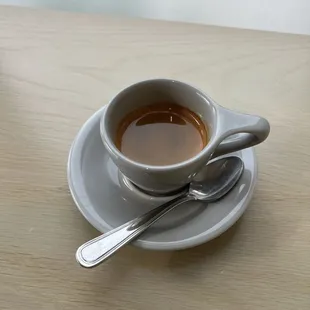 Double shot espresso
