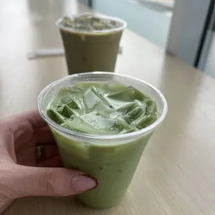 Lavender Matcha Latte
