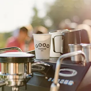 Branded cup and our beloved GS3