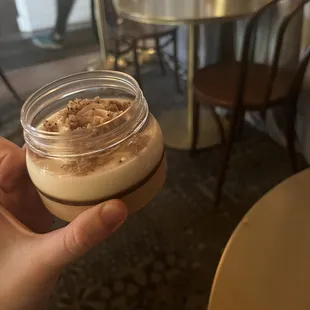Thai coffee panna cotta