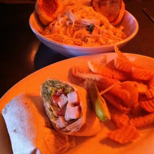 Spicy Chicken Fettuccine Alfredo